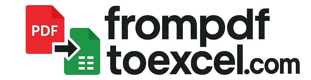 From PDF to Excel