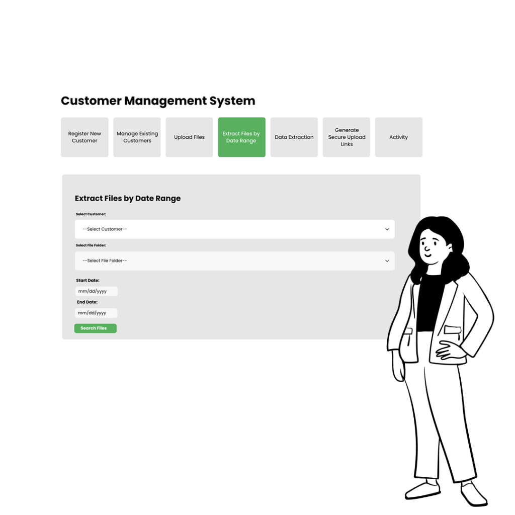 client document manager data export review publish